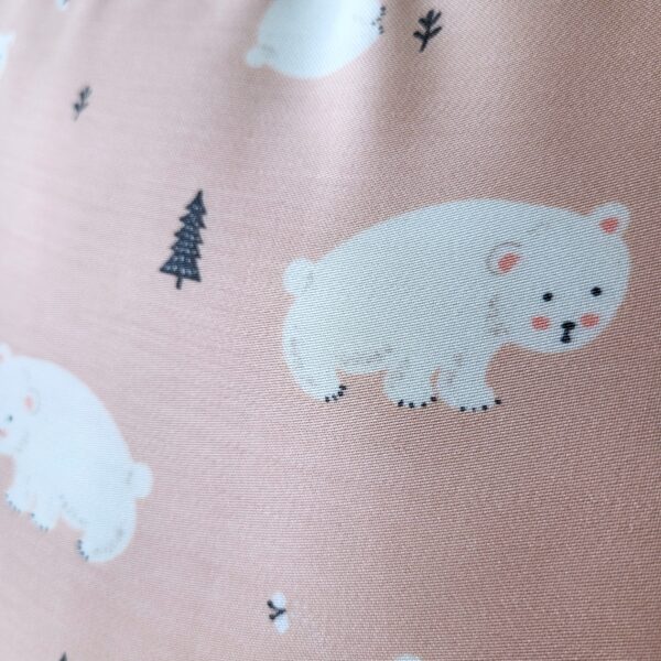 Tencel satiinist padjapüür "Polar bear pink" - Image 2