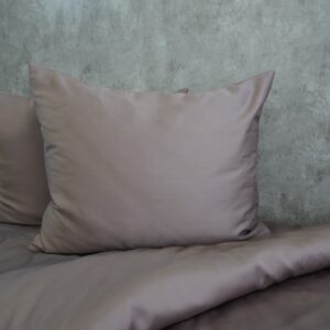Tencel satiinist padjapüür "Light Cocoa"