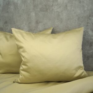 Tencel satiinist padjapüür "Light Olive"