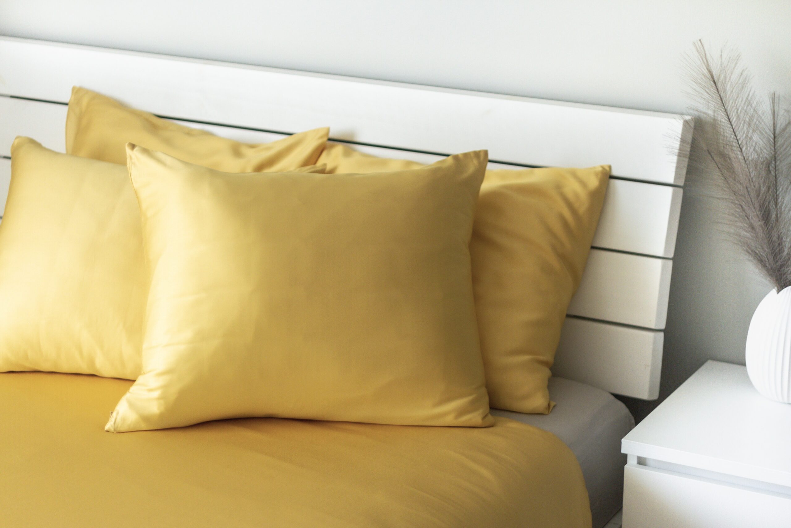 Tencel satiinist tekikott "Golden Yellow"