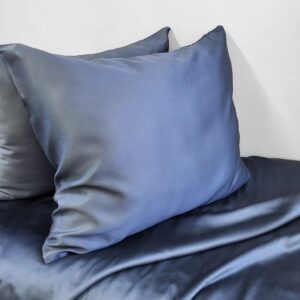 Tencel satiinist padjapüür "Deep Blue"