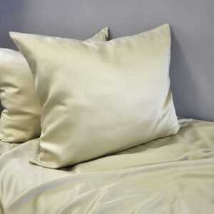 Tencel satiinist tekikott "Light Olive"