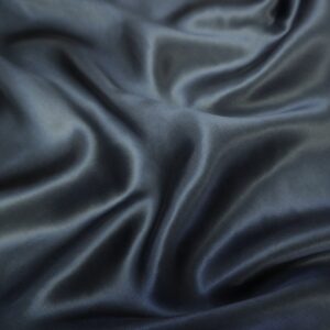 Silk fitted sheet ‘Night Blue’